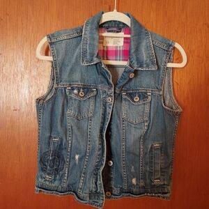 Aeropostale Denim Vest